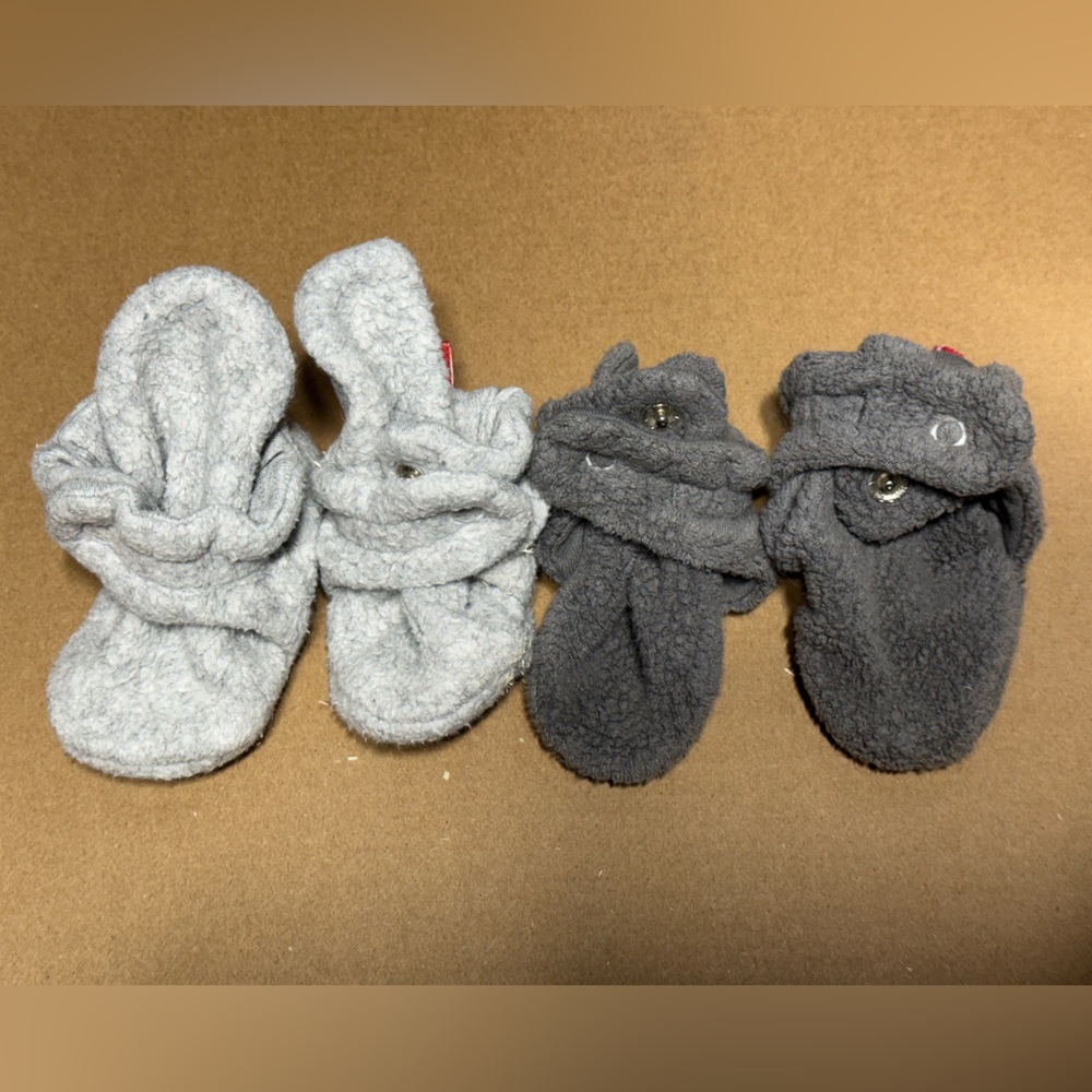 Zutano 3mo Fleece Booties